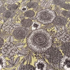 Earthy Floral J. Jill Mini Skirt